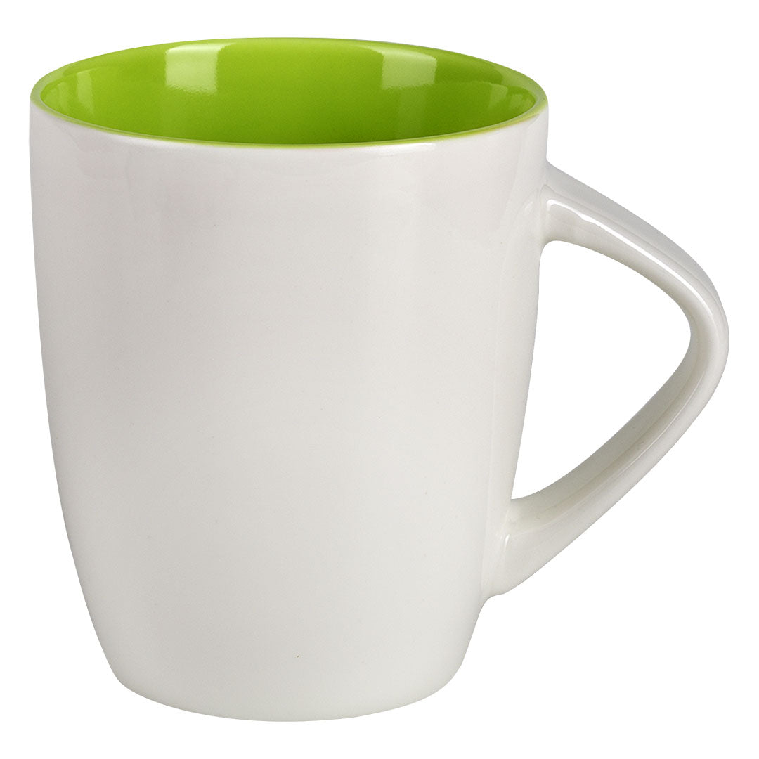 LILLY porcelanska solja 300 ml svetlo zelena