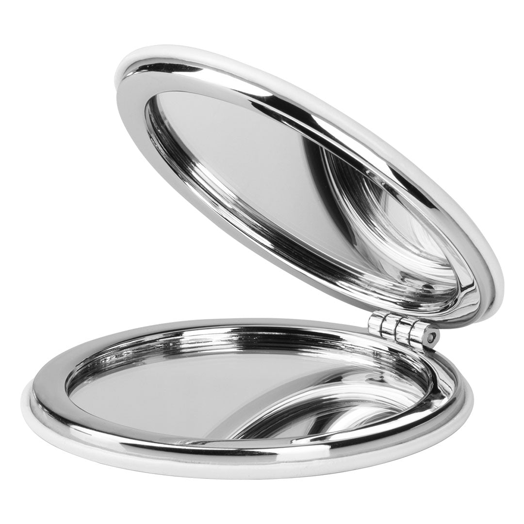 LOVELY ROUND ogledalce belo