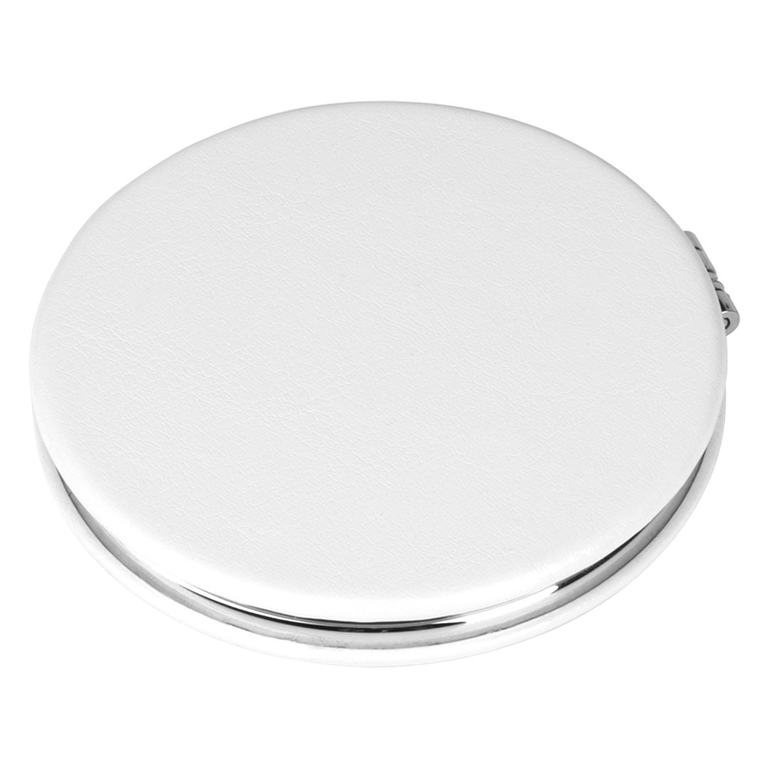 LOVELY ROUND ogledalce belo