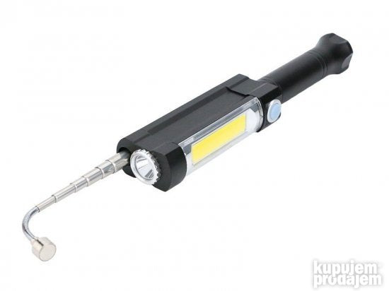 Lampa baterijska LED 3W COB i 3W LED