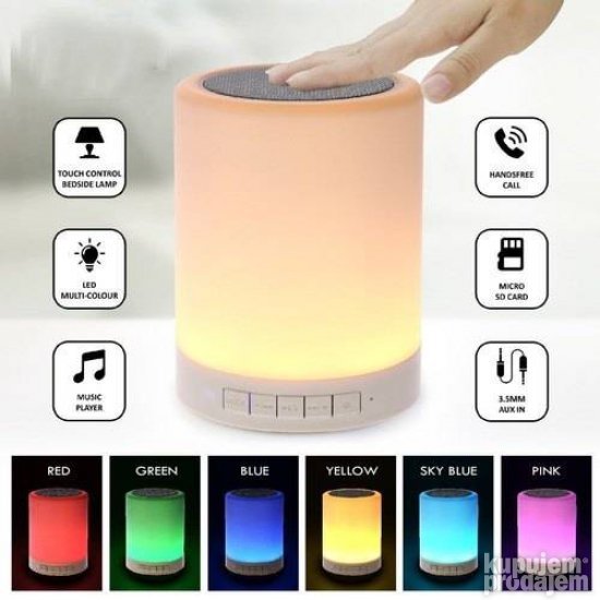 Lampa portabl S66 i lampa na dodir muzicka