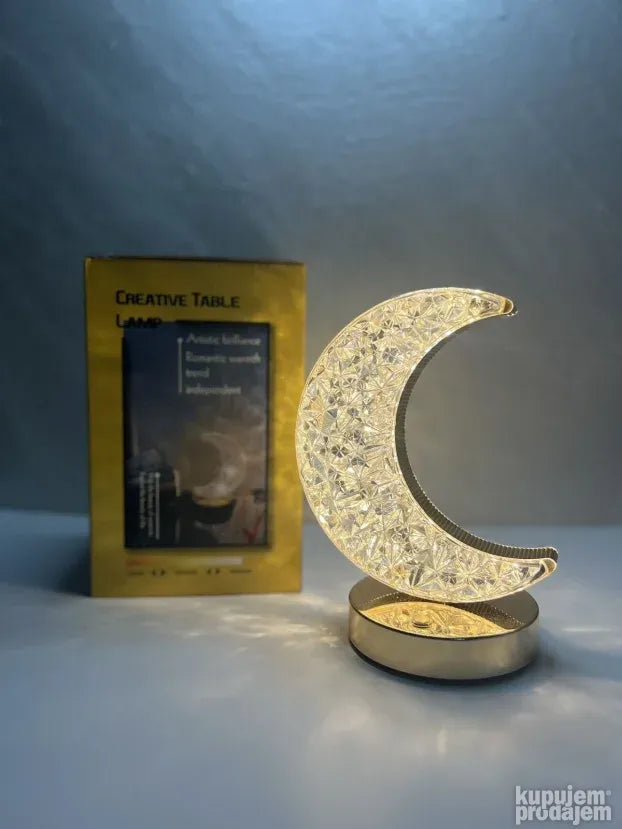 Lampa u obliku meseca Dekorativna mesec lampa