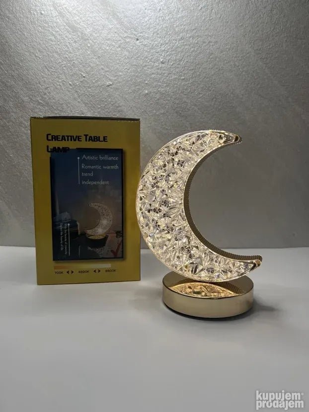 Lampa u obliku meseca Dekorativna mesec lampa