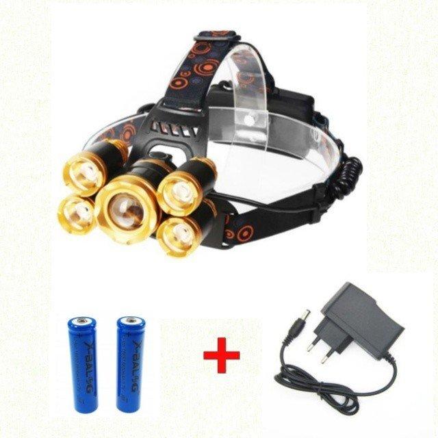 Lampa za glavu 5 dioda Najjaca Head lamp 5 Lampa za glavu 5 dioda Najjaca Head lamp 5