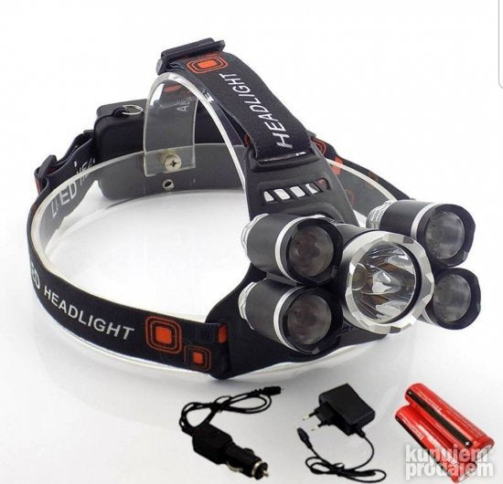 Lampa za glavu Svetlo za glavu 5x