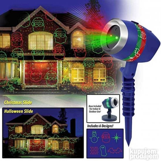 Laser Light projektor novo