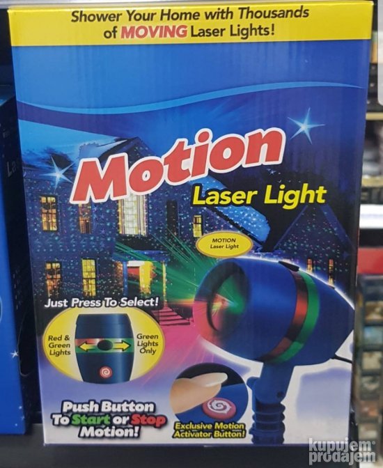 Laser svetlo Laser Light Motion