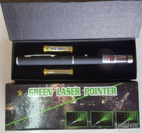 Laser zelena tacka 500m novo