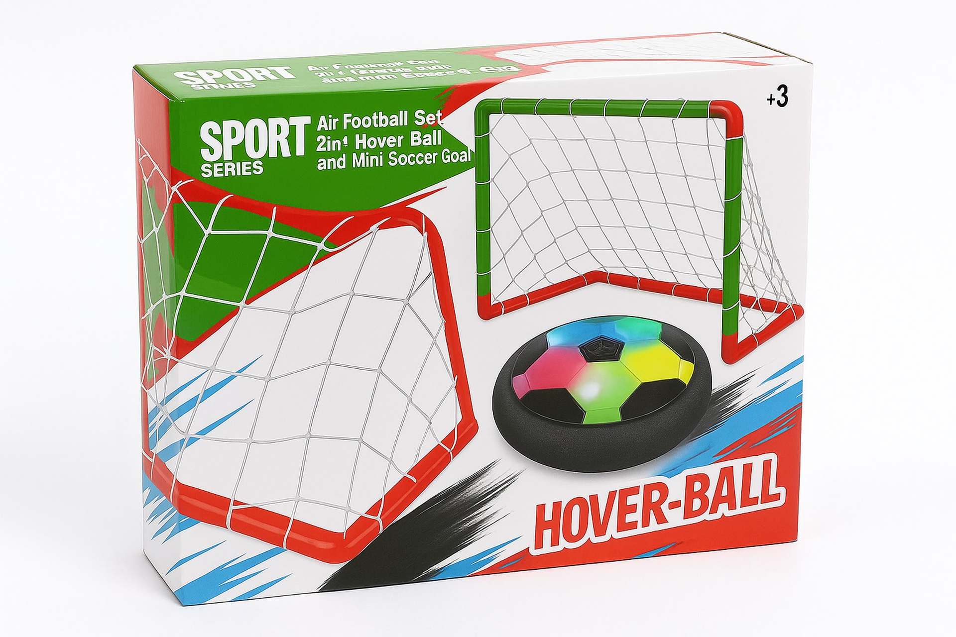 Lebdeca fudbalska lopta sa LED svetlima igolovima Hover Ball