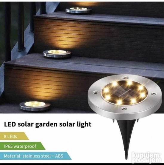 Led Lampe za Dvoriste Disk light 4 komada - Slika 4