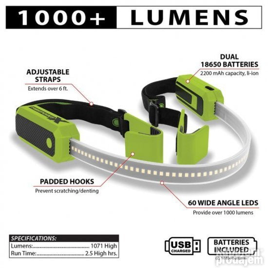 Led Punjiva radna lampa LED lampa Lampa LED - Slika 2