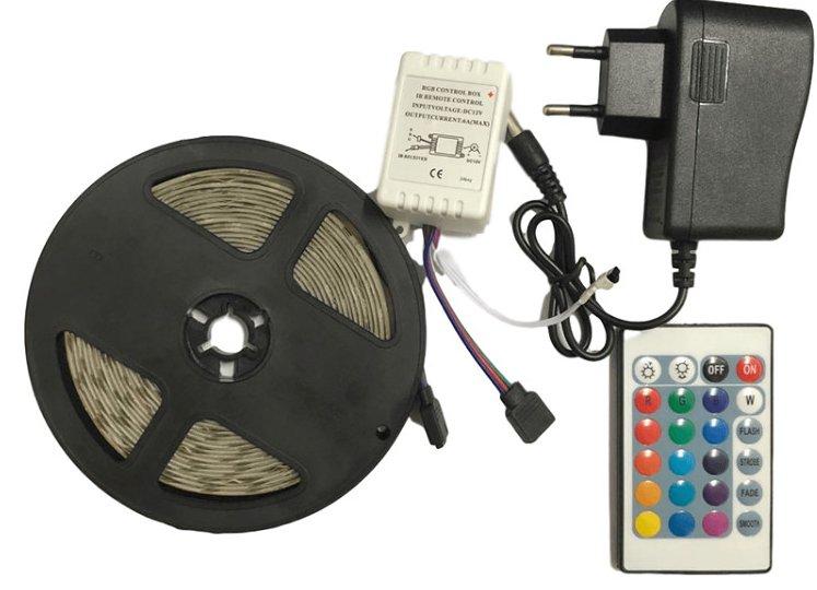 Led Traka 5m RGB 15 Boja i Daljinski Led Traka 5m RGB 15 Boja i Daljinski - Slika 3