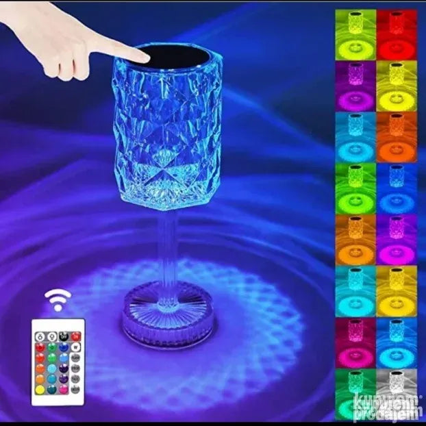 Led kristalna lampa sa zvucnikom