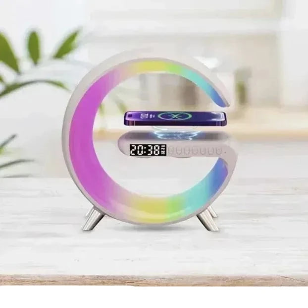 Led lampa RGB 3u1 zvucnik punjac lampa