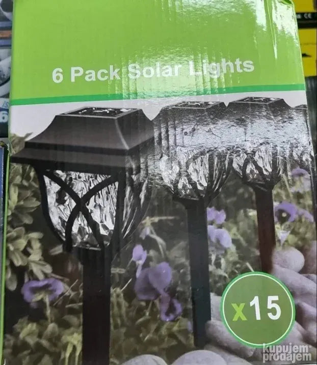 Led lampe za dvorista Set 6 kom RIS V