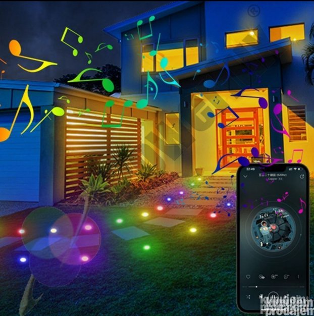 Led lampe za dvoriste Led svetlo za dvoriste Led - Slika 3