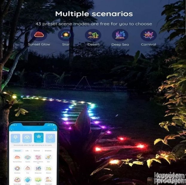 Led lampe za dvoriste Led svetlo za dvoriste Led - Slika 4
