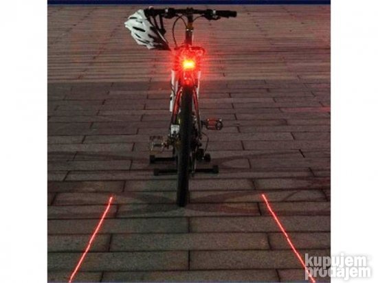 Led laser svetlo za biciklu