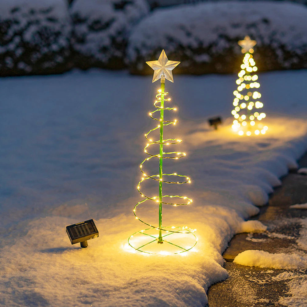 Led solarno praznicno drvo 2 Komada