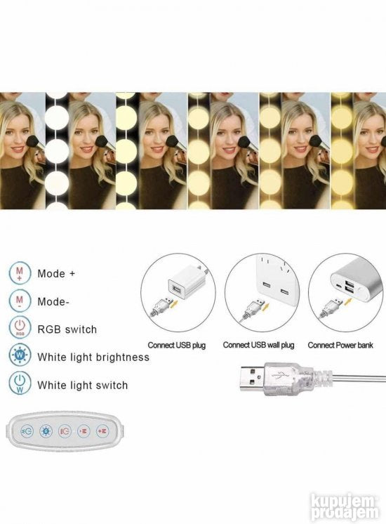 Led svetla za ogledalo