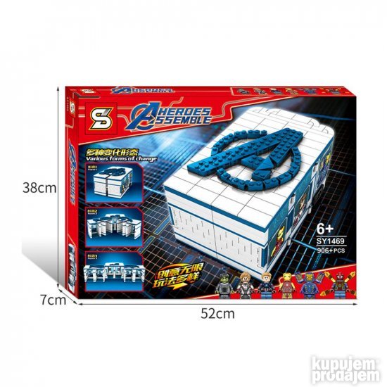 Lego Tajna baza osvetnika Avengers - Slika 10