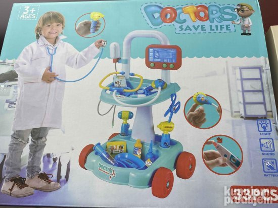 Lekarski Set sa kolicima - Slika 2