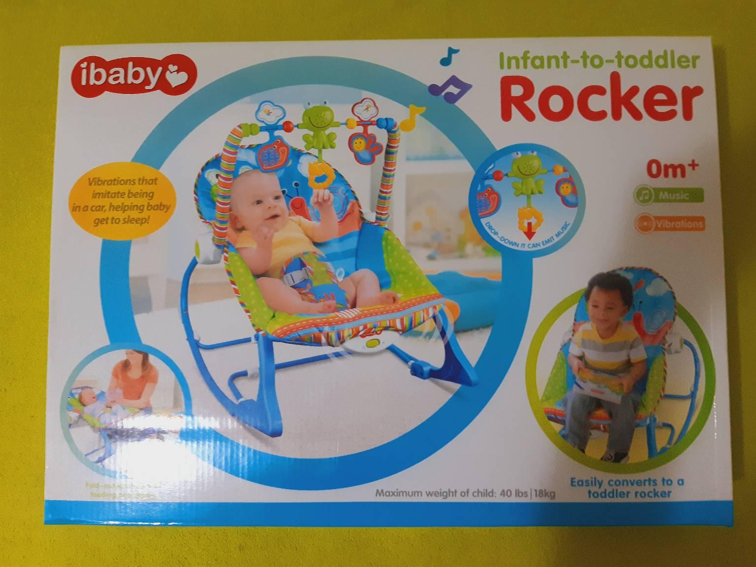 Ljuljaska njihalica stolica za bebe zelena Ljuljaska njihalica stolica za bebe zelena - Slika 5