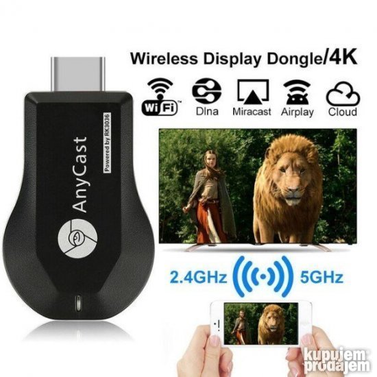M12 Plus Anycast Chromecast Najnoviji Model