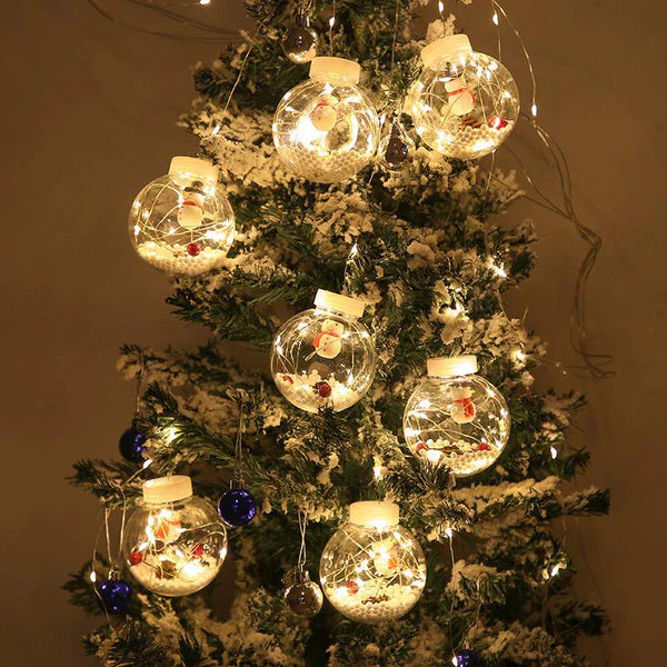 MAGICNE LED LAMPICE Bozicne kuglice - Slika 3