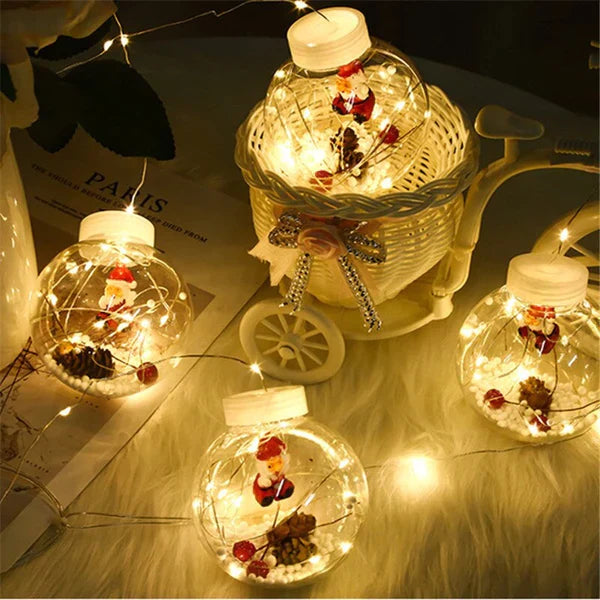 MAGICNE LED LAMPICE Bozicne kuglice - Slika 4