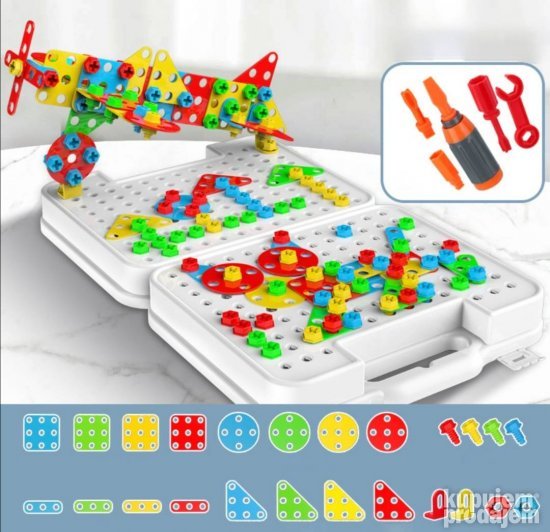 MAGICNI KOFER 222 delova