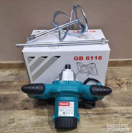 MAKITA Mikser za Lepakgradjevinski mikser 2000w Novo