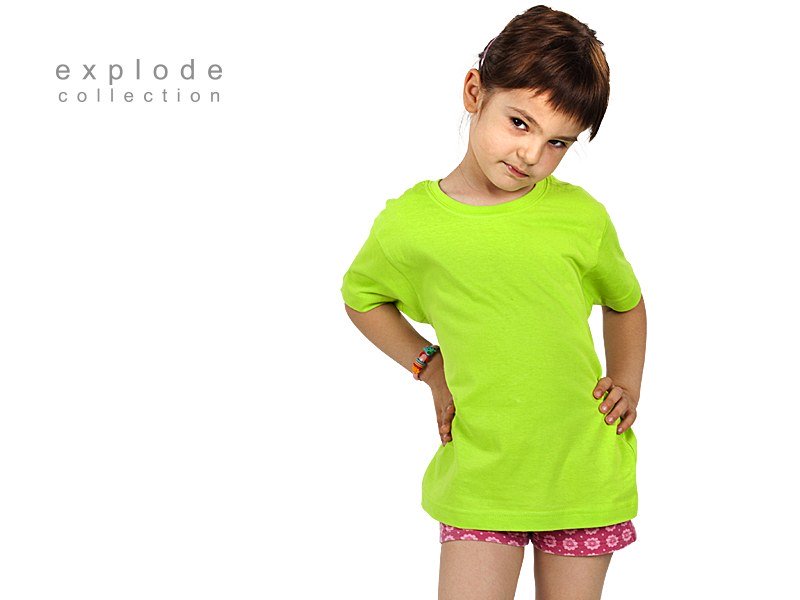 MASTER KIDS decja pamucna majica svetlo zelena