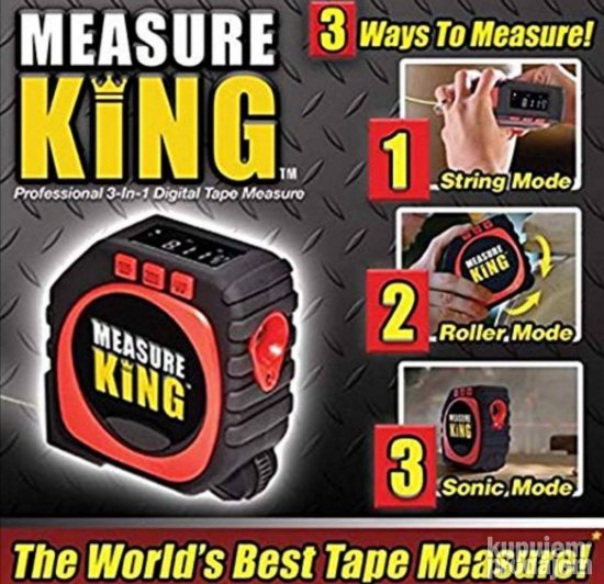 MEASURE KING digitalni laserski metar 3U1