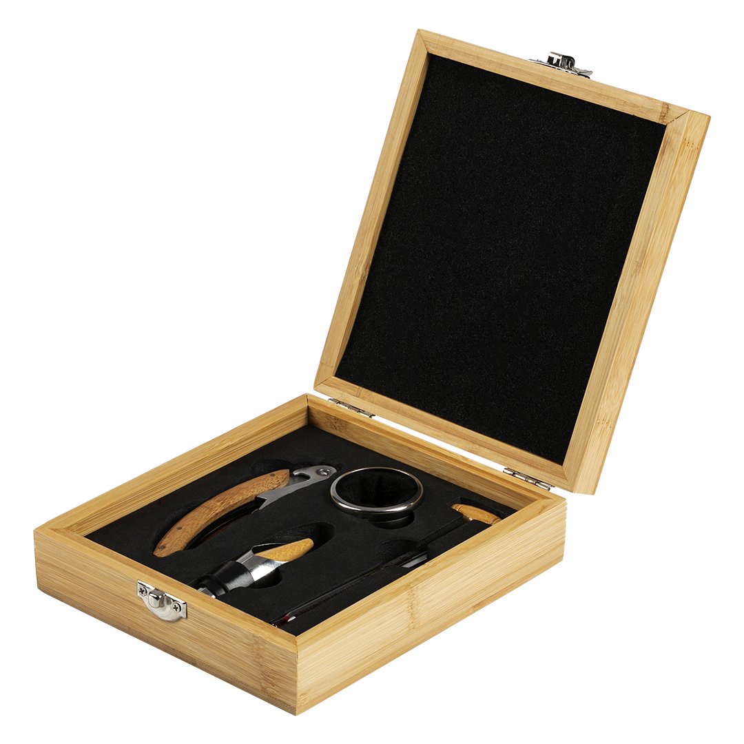 MERLOT vinski set 41 bez