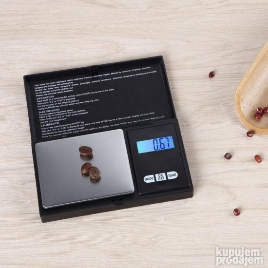 MINI ZLATARSKA Vaga DIGITALNA Dzepna Vaga 0.1g 200g NOVo - Slika 6