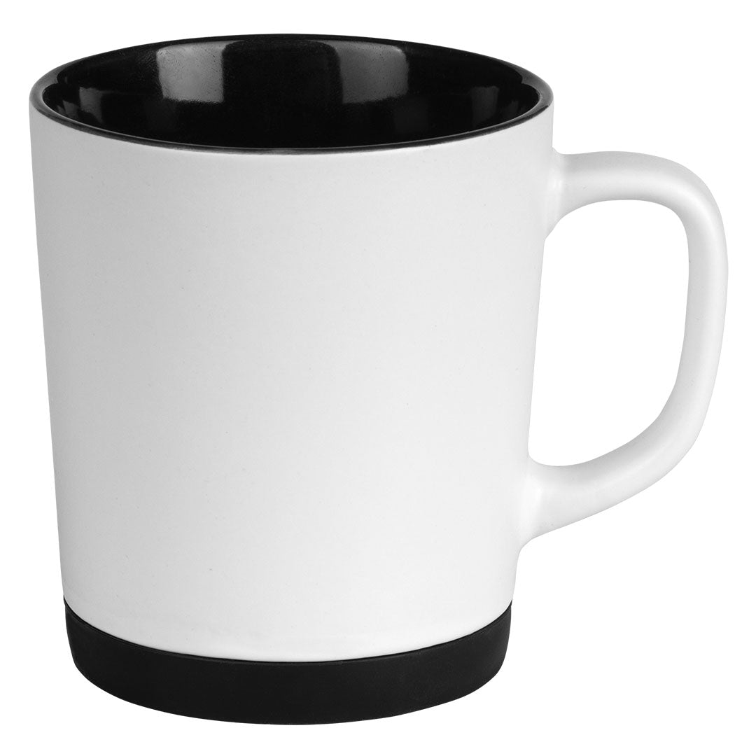 MINT keramicka solja sa silikonskim dnom 300 ml crna