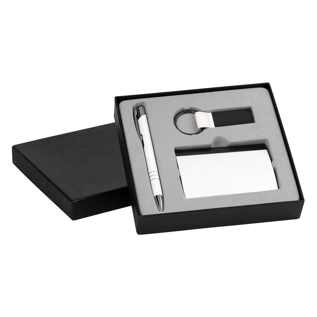 MORRIS poslovni set u poklon kutiji 31 beli