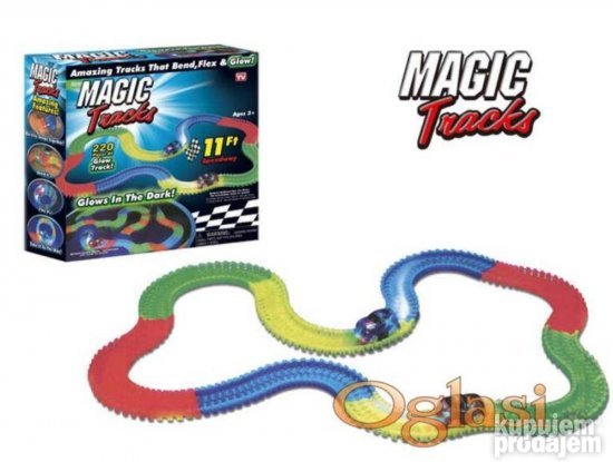 Magicna staza 220delova magic track