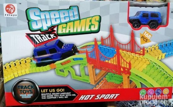 Magicna staza Speed games track 168 delova