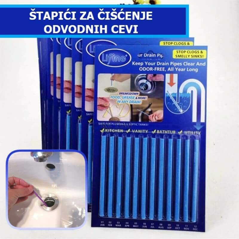 Magicni stapici za otpusavanje cevi i odvoda 12 kom