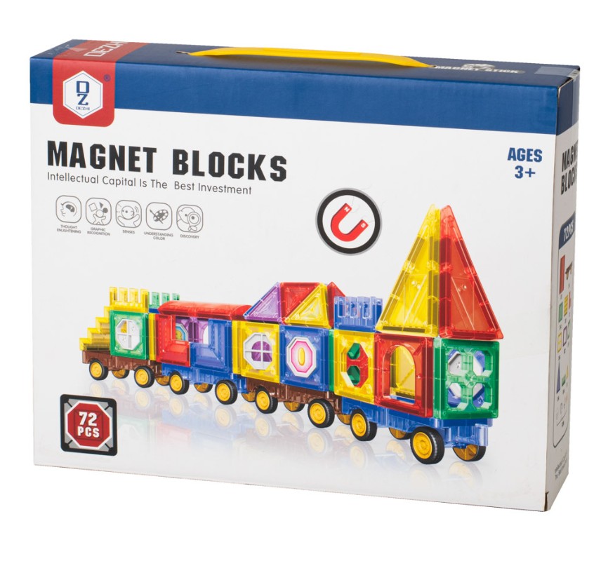 Magnetne 3D Puzzle za Decu 72 dela - Slika 6