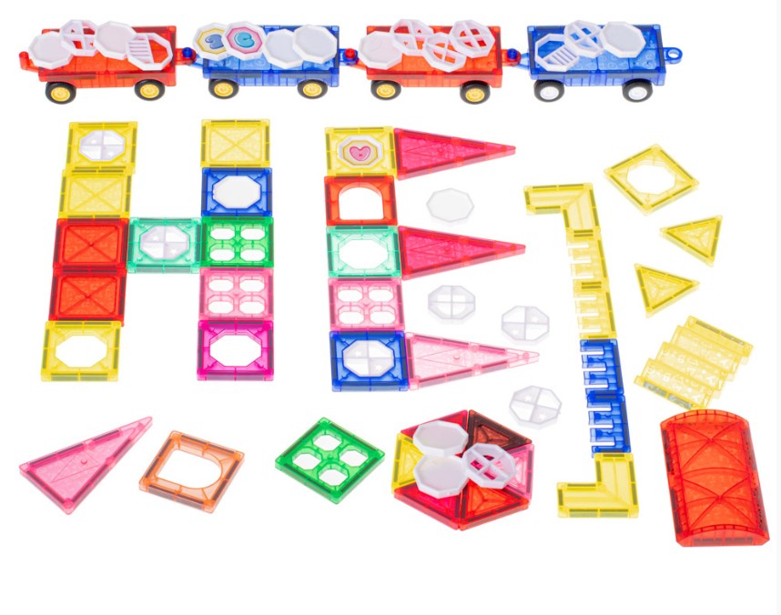 Magnetne 3D Puzzle za Decu 72 dela - Slika 7