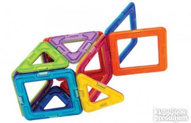 Magnetni 3D set za decu 30 delova IGRACKA IGRE IGRE