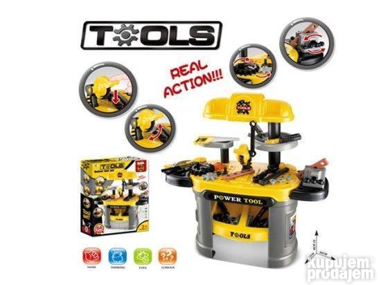 Majstorski set Deciji set za mlade majstore