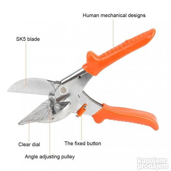 Makaze pod uglom od 45 135 stepeni - Slika 8