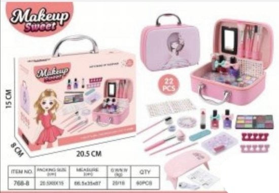 MakeUp Mini Kofer za Sminkanje Deciji Set Igracka