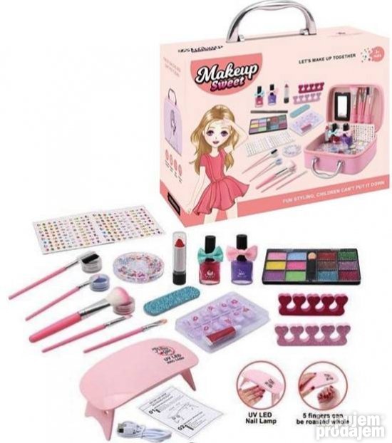 MakeUp mini kofer za sminkanje za decu