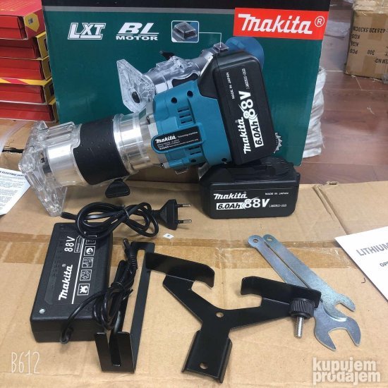 Makita Akumulatorska glodalica 88v sa dve baterije - Slika 2