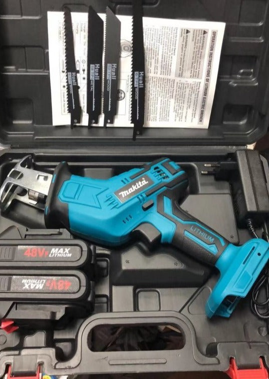 Makita aku testera lisicarka 48v dve baterije i 4 testere - Slika 3